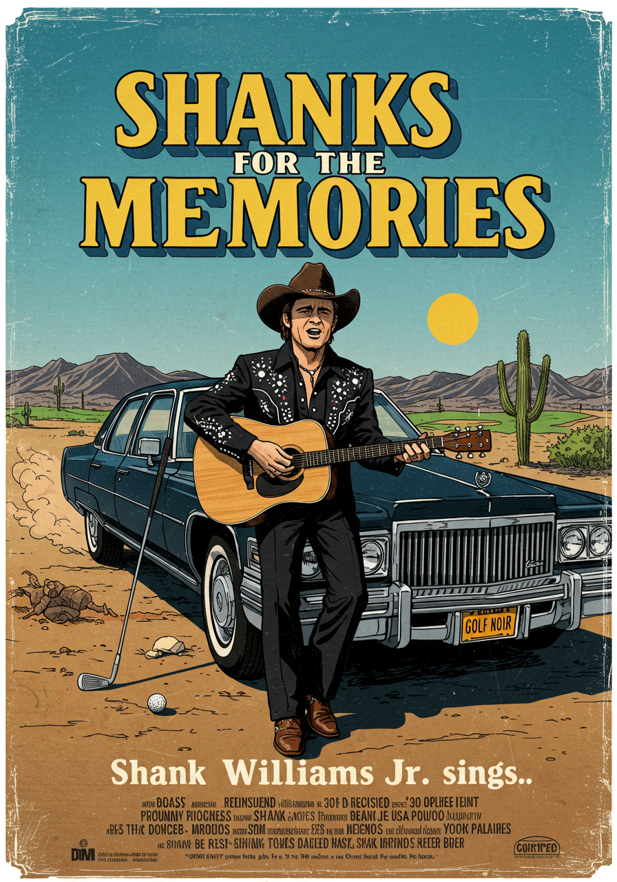 SHANKS FOR THE MEMORIES T-Shirt - Starring SHANK WILLIAMS JR.