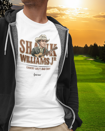 SHANK WILLIAMS JR. T-Shirt - Country Golf's Bad Boy