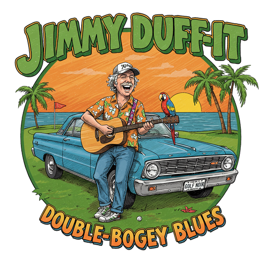 DOUBLE BOGEY BLUES T-Shirt - Starring JIMMY DUFF-IT