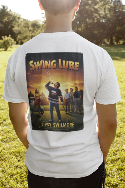 SWING LUBE T-Shirt - Starring TIPSY SWILMORE