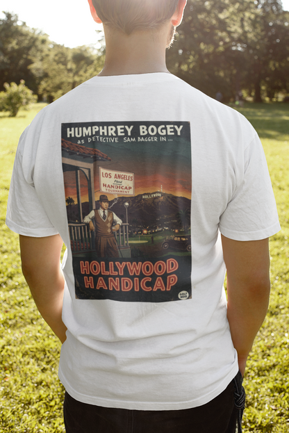 HOLLYWOOD HANDICAP T-Shirt - Starring HUMPHREY BOGEY