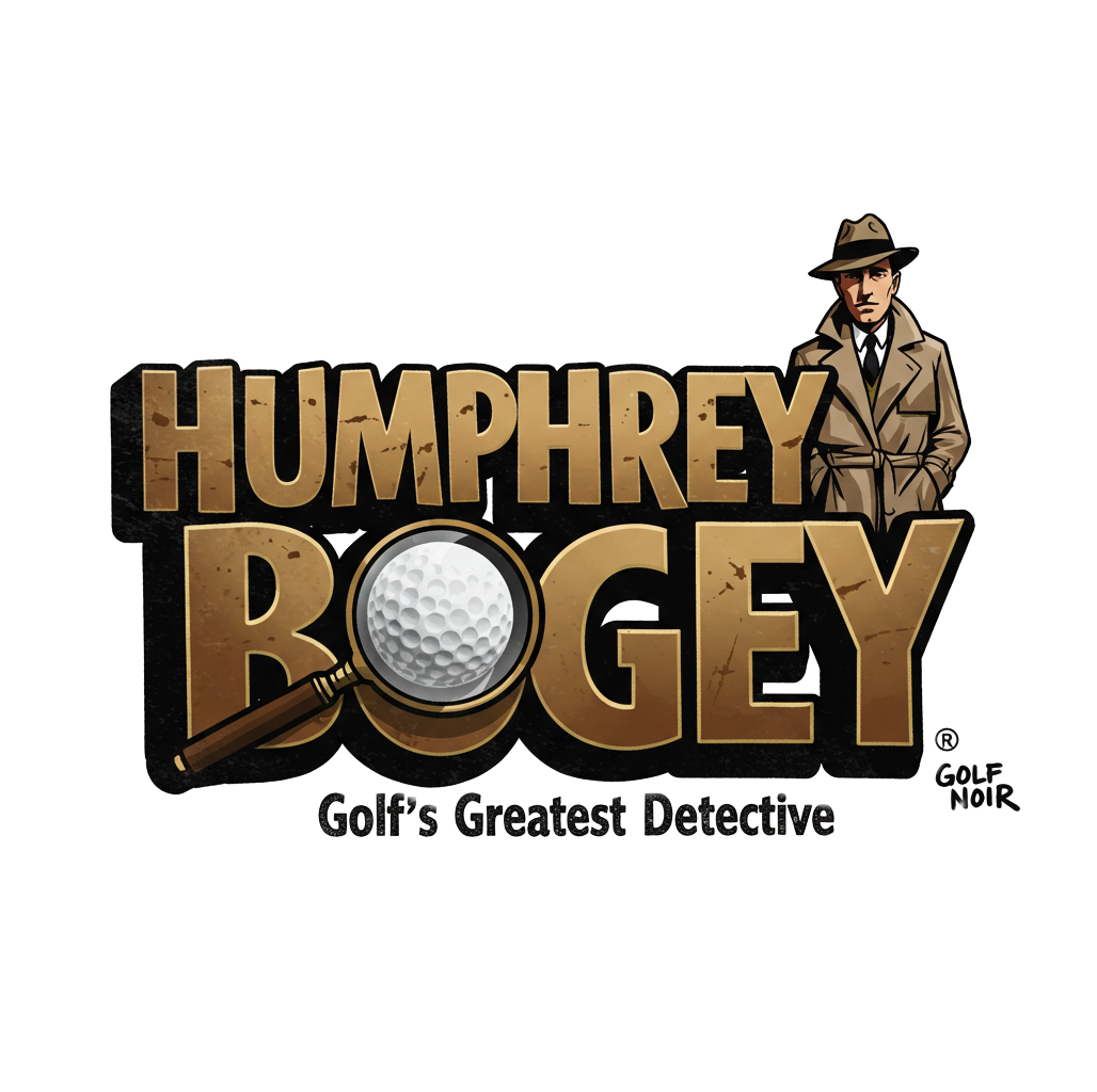 HUMPHREY BOGEY T-Shirt - Golf's Greatest Detective