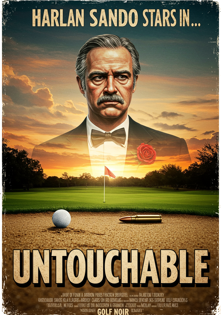 UNTOUCHABLE T-Shirt - Starring HARLAN SAND-O