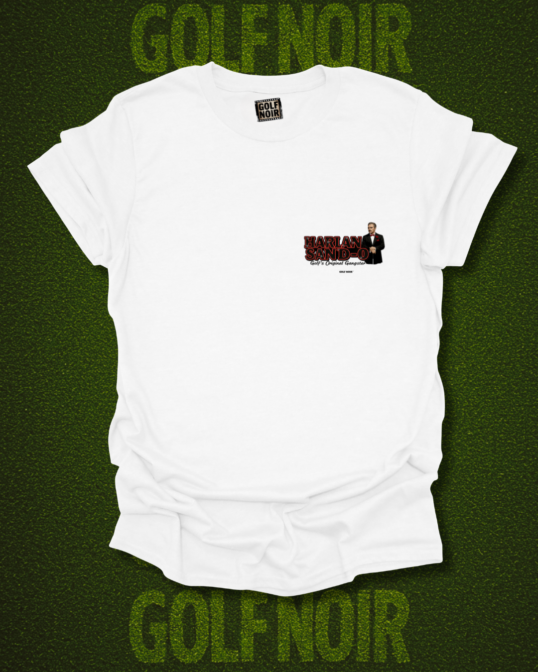 THE PARKING LOT SPLIT T-Shirt - Starring Harlan Sand-O