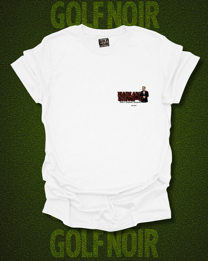 THE PARKING LOT SPLIT T-Shirt - Starring Harlan Sand-O