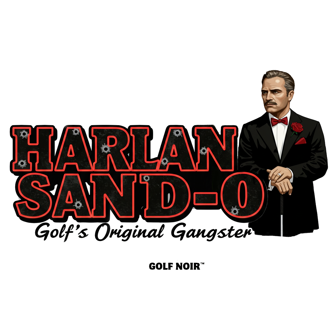 HARLAN SAND-O T-Shirt - Golf's Original Gangster