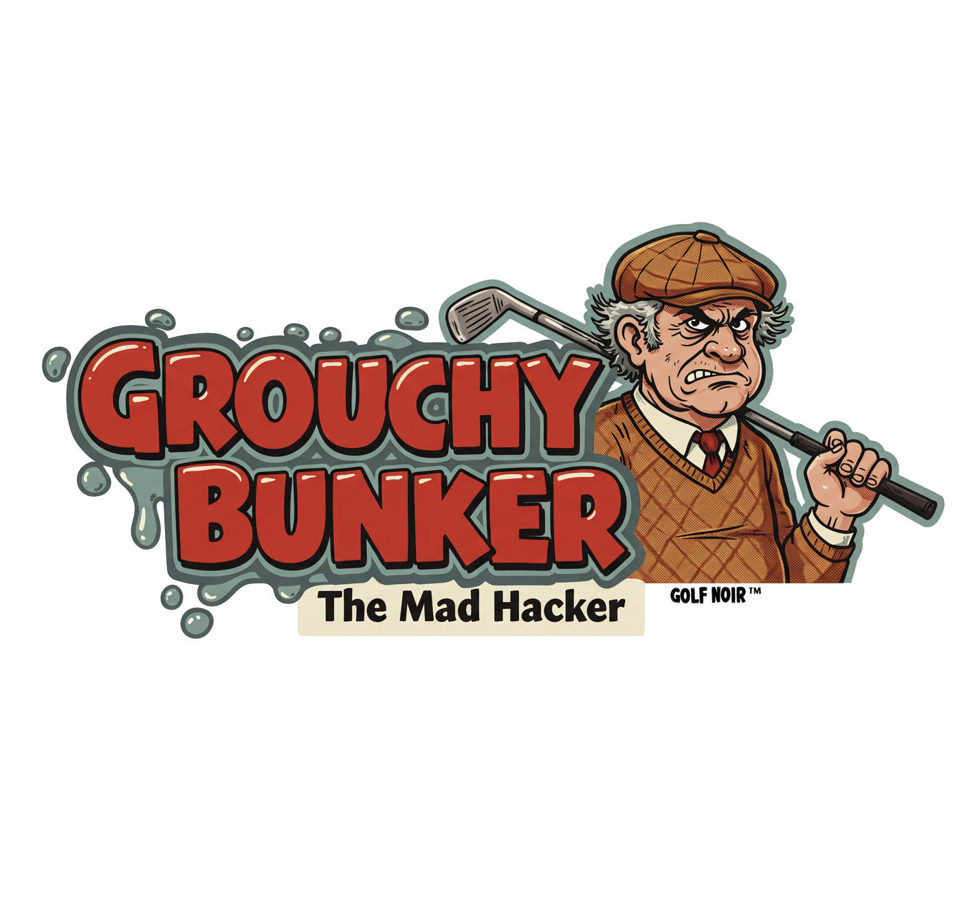 GROUCHY BUNKER T-Shirt - The Mad Hacker