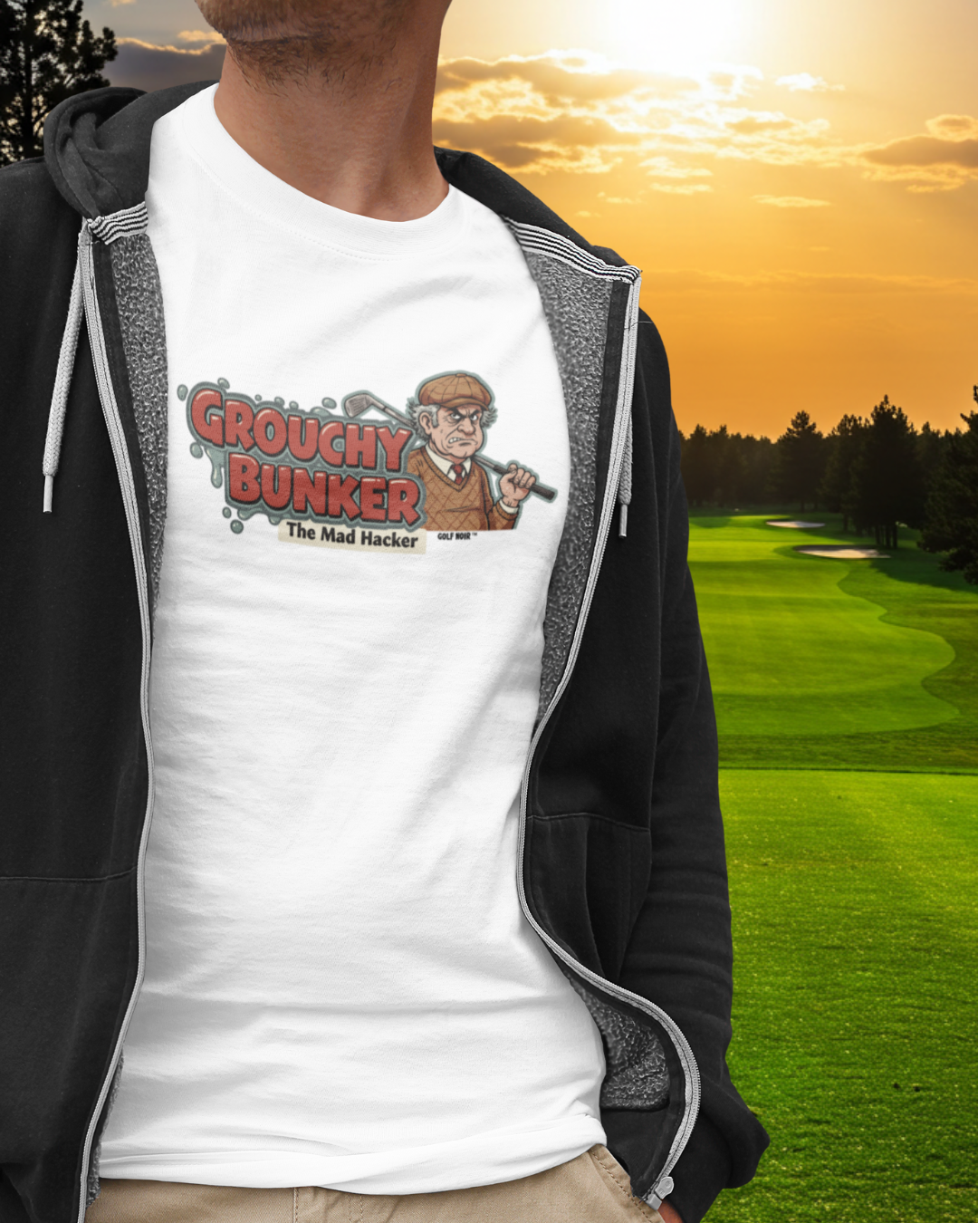 GROUCHY BUNKER T-Shirt - The Mad Hacker