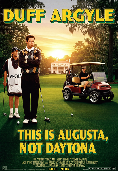 NOT DAYTONA T-SHIRT - Starring Duff Argyle