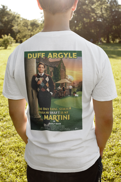 MARTINI SHAFT T-Shirt - Starring DUFF ARGYLE
