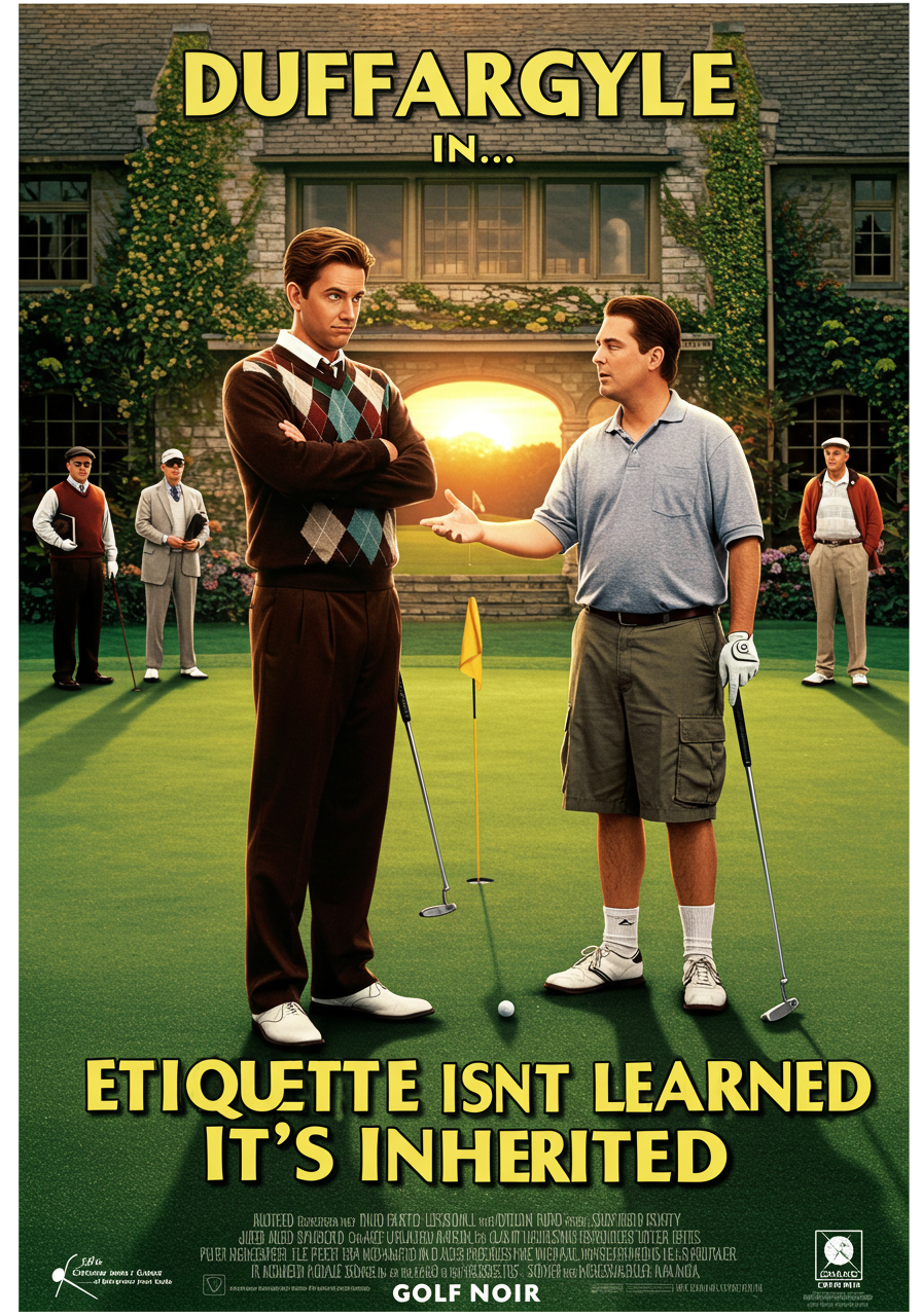 ETIQUETTE IS INHERITED T-Shirt - Starring DUFF ARGYLE