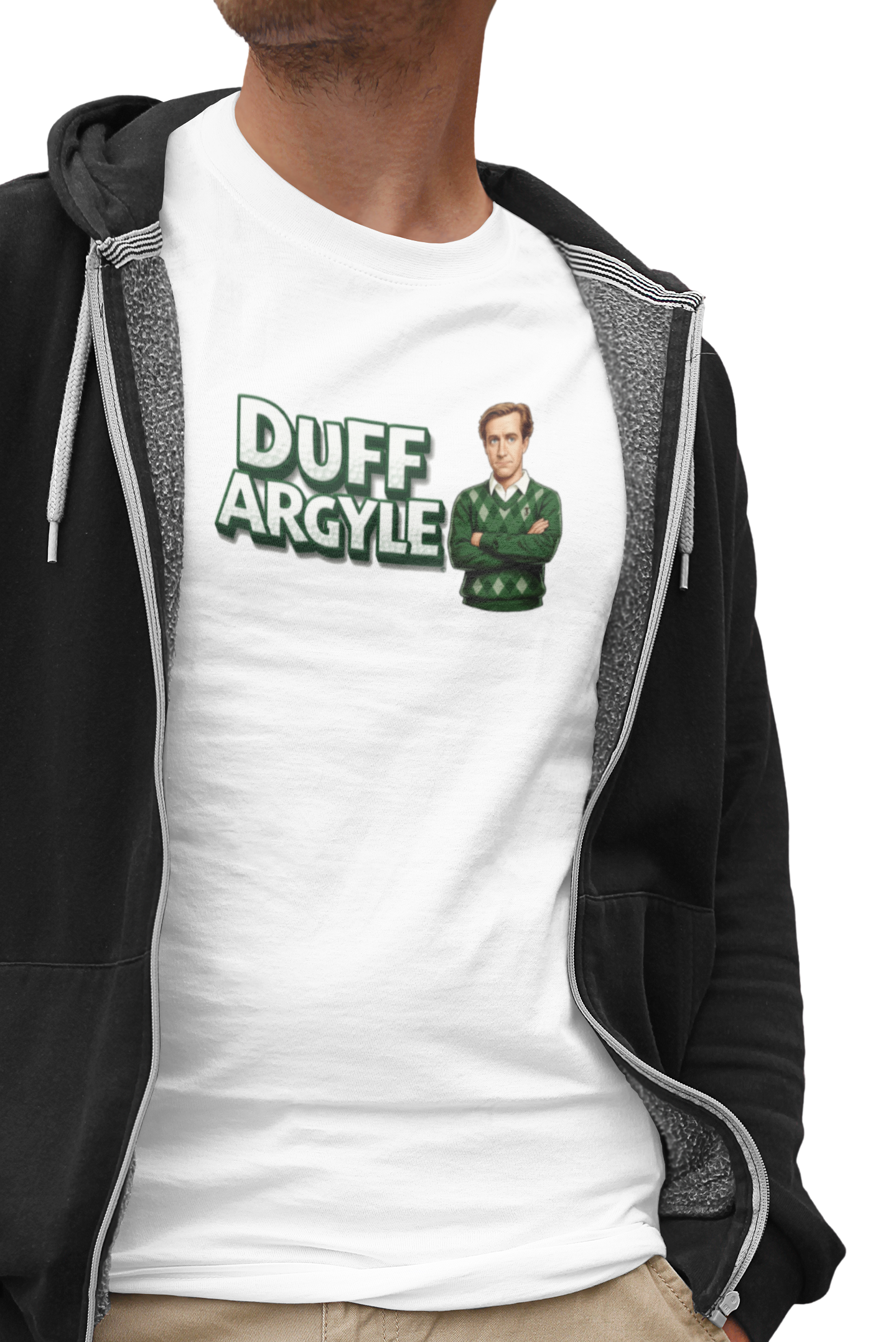 DUFF ARGYLE T-Shirt - The King of Snobs