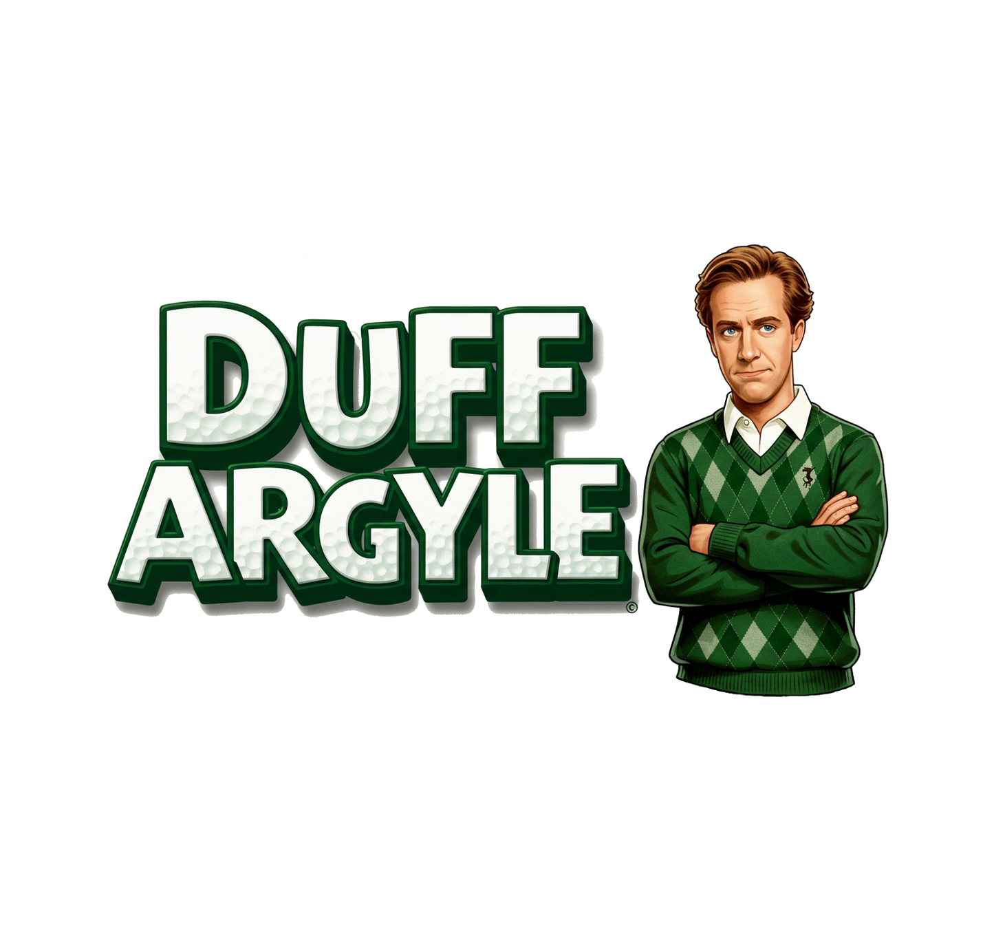 DUFF ARGYLE T-Shirt - The King of Snobs