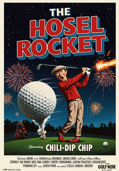 HOSEL ROCKET T-Shirt - Starring CHILI-DIP CHIP