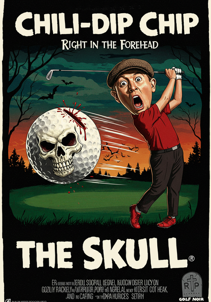 THE SKULL T-Shirt - Starring CHILI-DIP CHIP