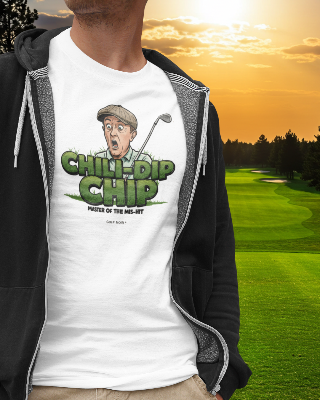 CHILI-DIP CHIP T-Shirt - The Master of The Mis-Hit