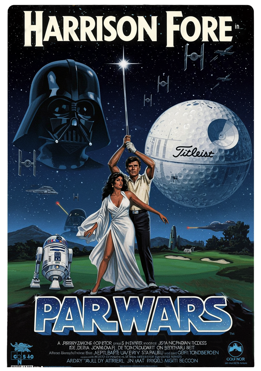 PAR WARS T-Shirt - Starring HARRISON FORE