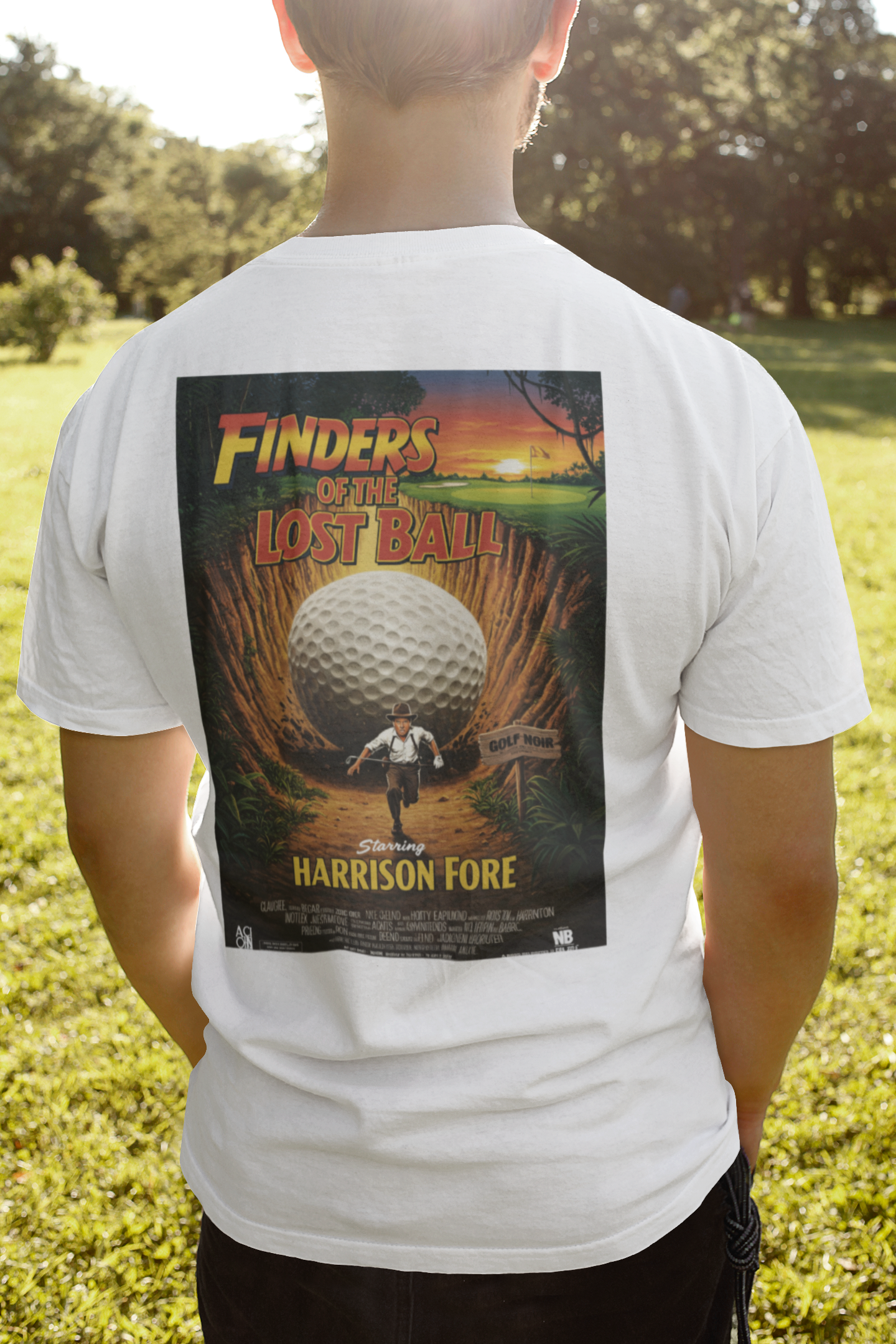 FINDERS OF THE LOST BALL T-Shirt - Starring HARRISON FORE