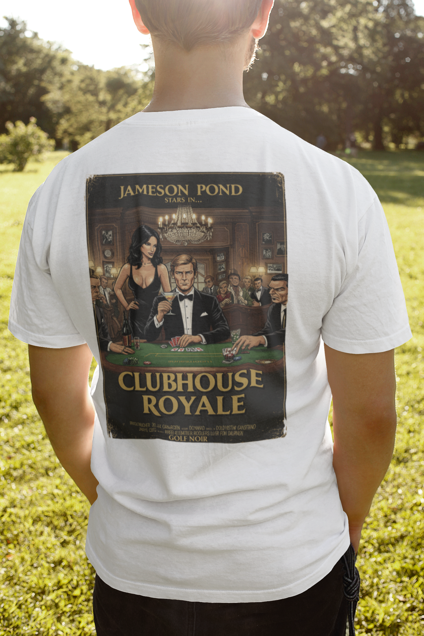 CLUBHOUSE ROYALE T-Shirt - Starring JAMESON POND