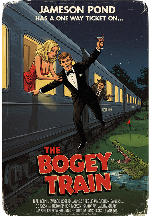 THE BOGEY TRAIN T-Shirt - Starring JAMESON POND