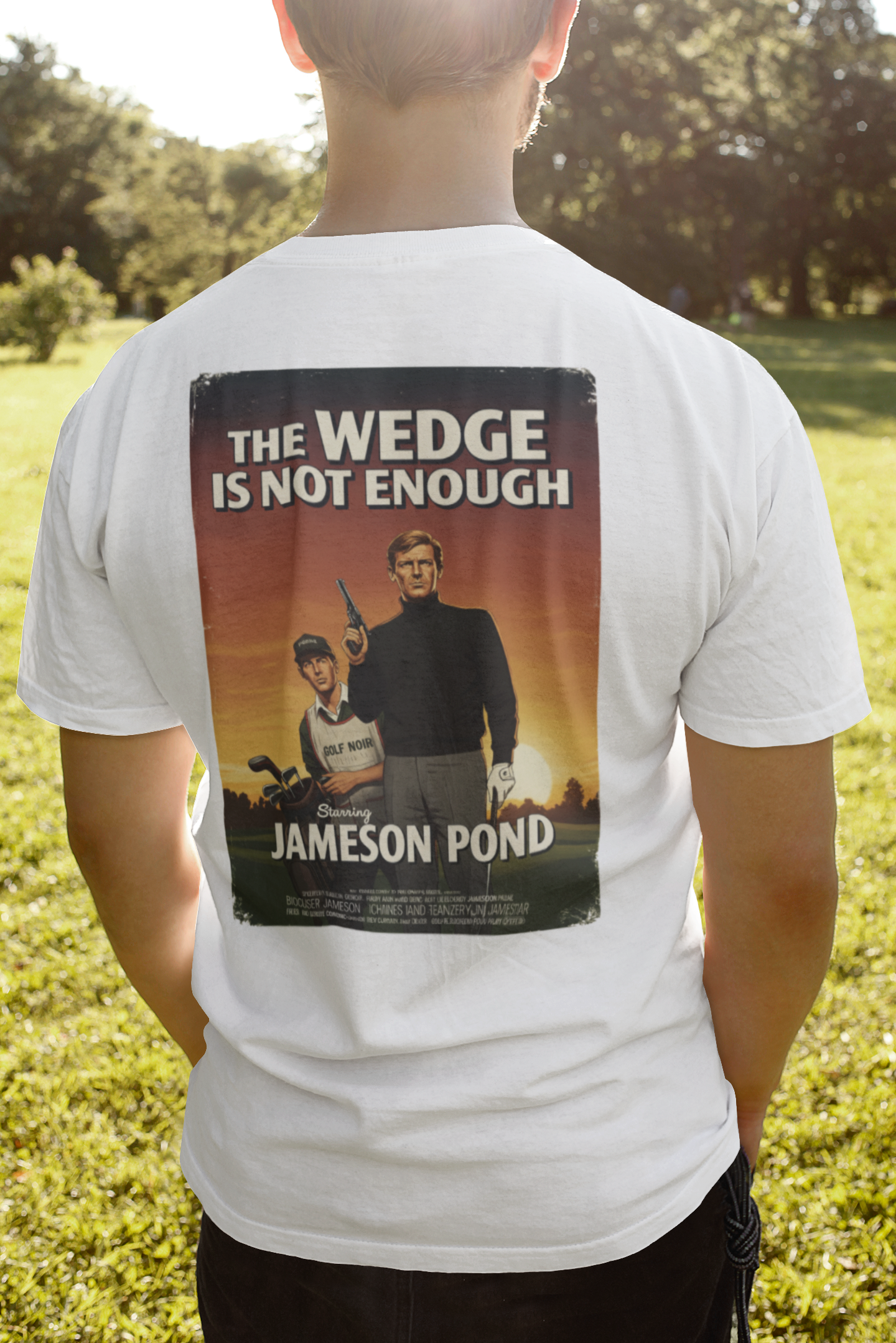 THE WEDGE IS NOT ENOUGH T-Shirt - Starring JAMESON POND