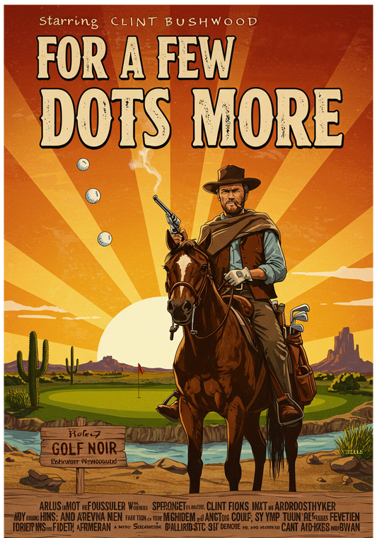 A FEW DOTS MORE T-Shirt - Starring CLINT BUSHWOOD