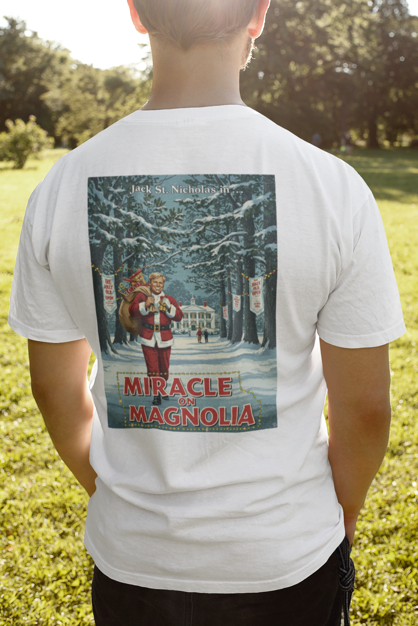 MIRACLE ON MAGNOLIA T-Shirt - Starring JACK ST. NICHOLAS