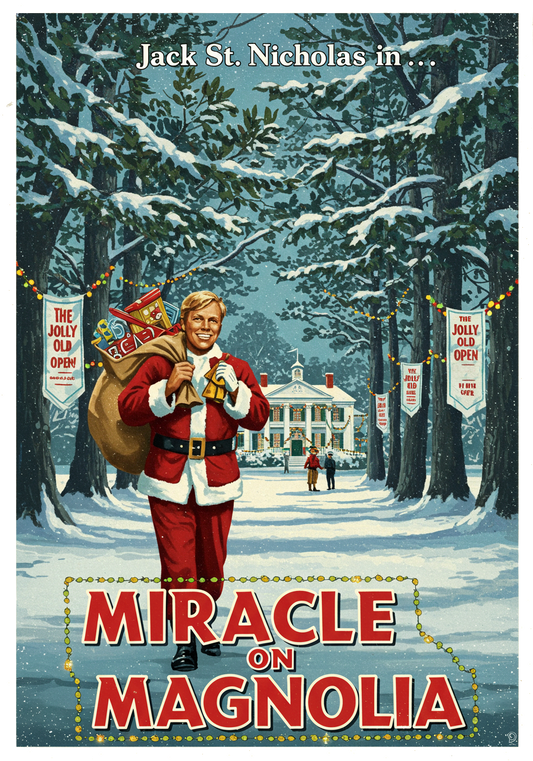 MIRACLE ON MAGNOLIA T-Shirt - Starring JACK ST. NICHOLAS