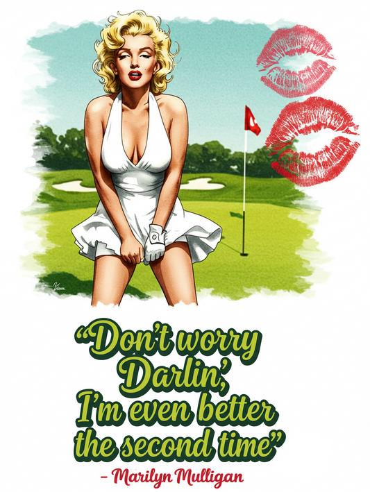 EVEN BETTER THE SECOND TIME T-Shirt - Starring MARILYN MULLIGAN