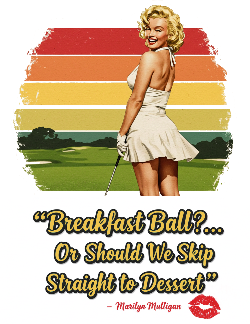 BREAKFAST BALL?.. T-Shirt - Starring MARILYN MULLIGAN