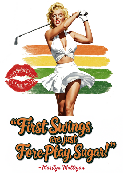 FORE-PLAY T-Shirt - Starring MARILYN MULLIGAN