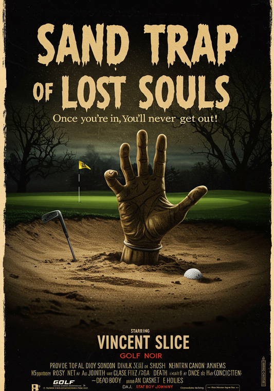 SAND TRAP OF LOST SOULS T-Shirt - Starring VINCENT SLICE