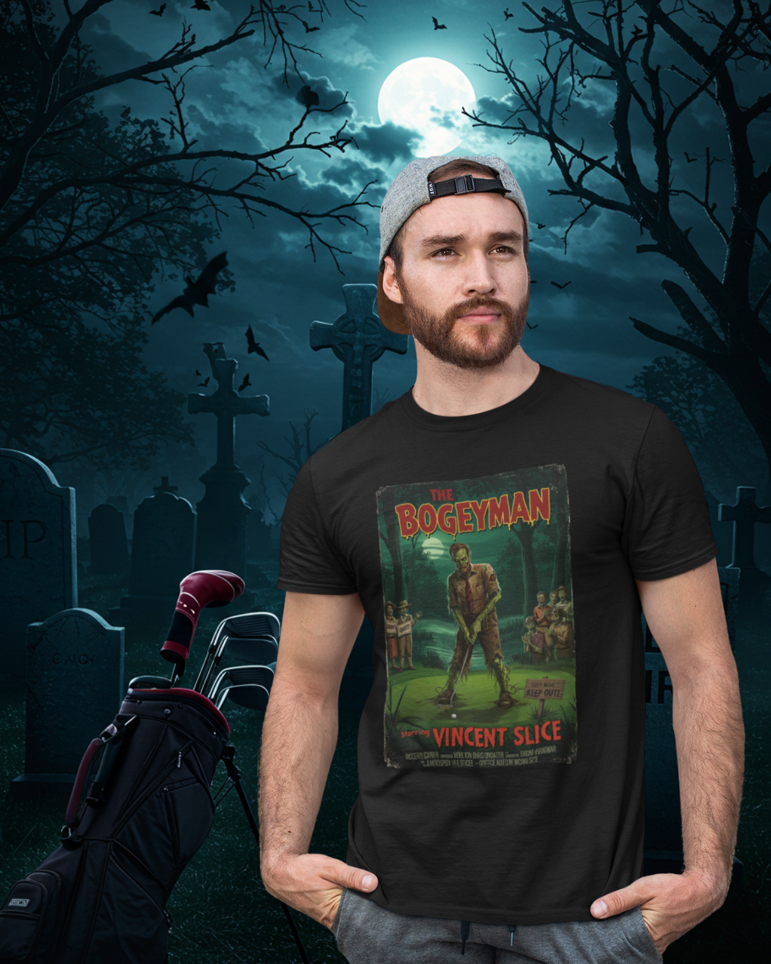 THE BOGEYMAN T-Shirt - Starring VINCENT SLICE