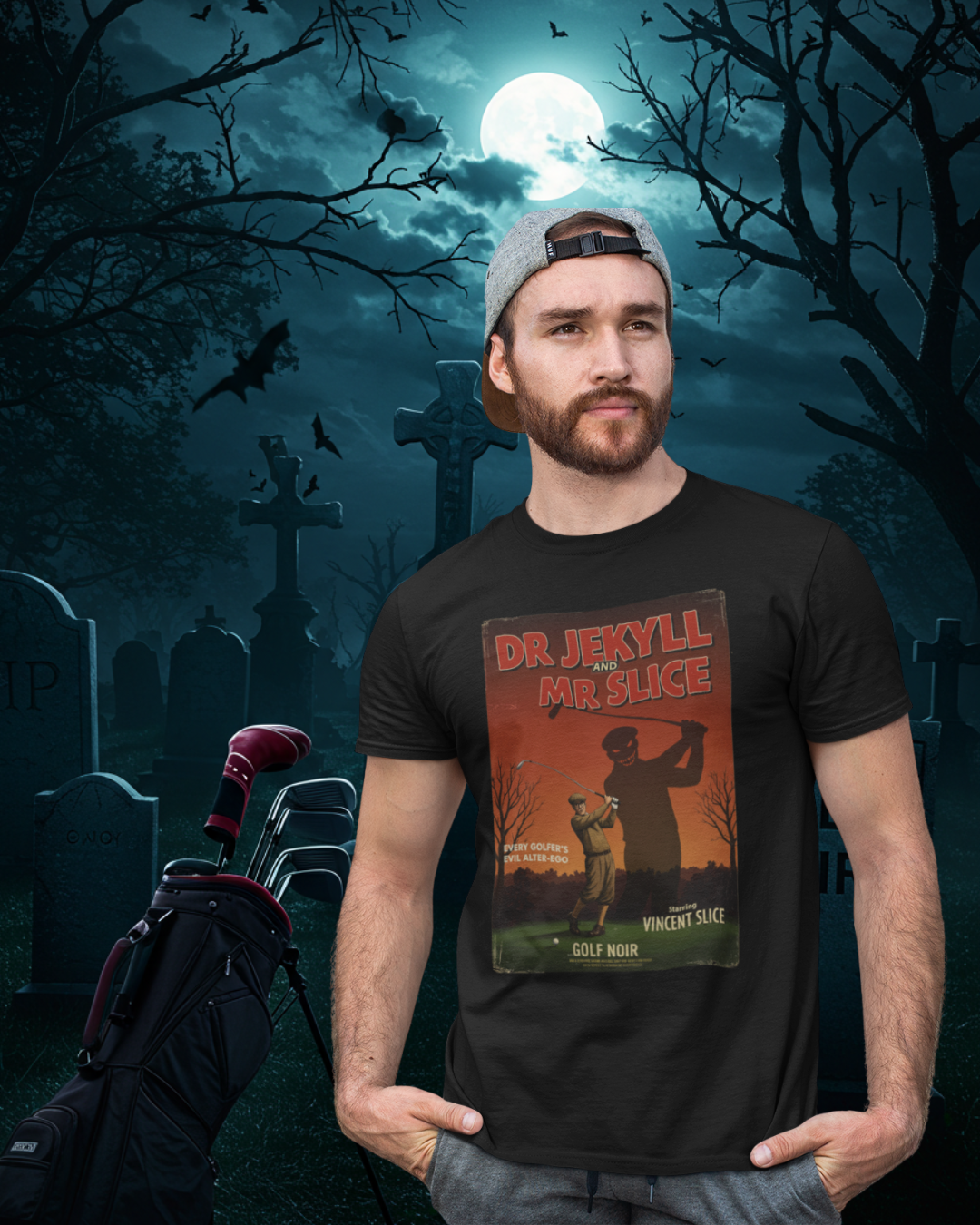 DR. JEKYLL & MR. SLICE T-Shirt - Starring VINCENT SLICE