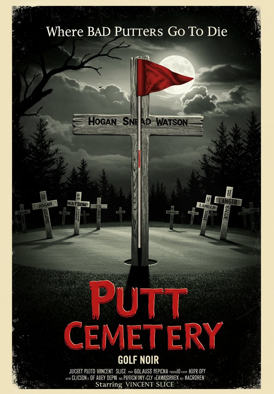 PUTT CEMETARY T-Shirt - Starring VINCENT SLICE