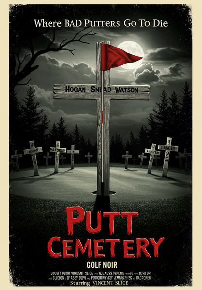 PUTT CEMETARY T-Shirt - Starring VINCENT SLICE