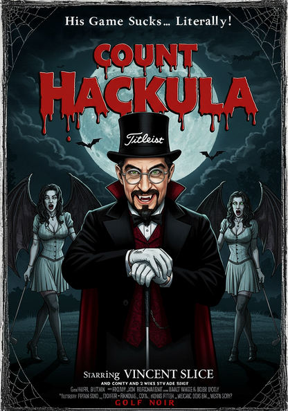 COUNT HACKULA T-Shirt - Starring VINCENT SLICE