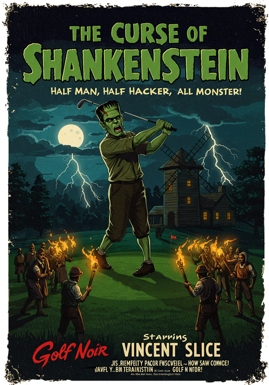 THE CURSE OF SHANKENSTEIN T-Shirt - Starring VINCENT SLICE
