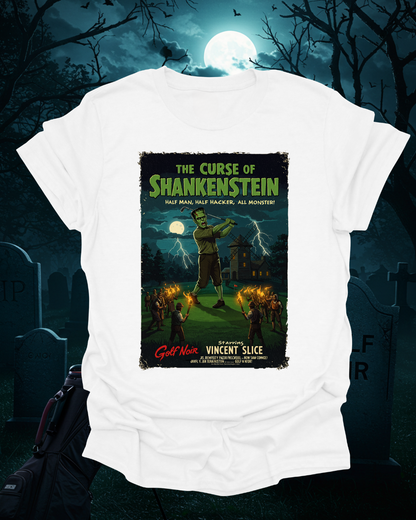 THE CURSE OF SHANKENSTEIN T-Shirt - Starring VINCENT SLICE