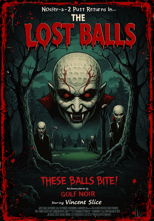 THE LOST BALLS T-Shirt - Starring VINCENT SLICE