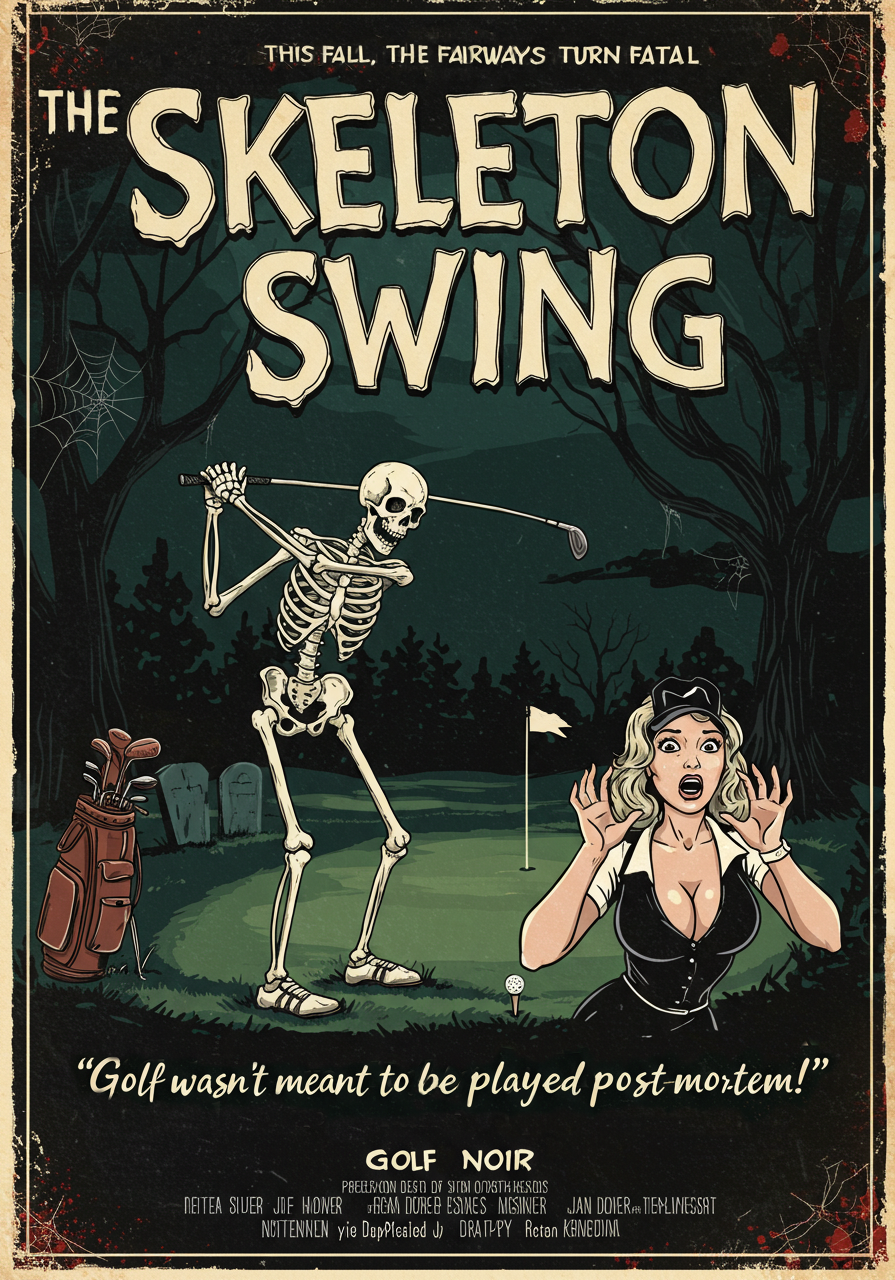 THE SKELETON SWING T-Shirt - Starring VINCENT SLICE