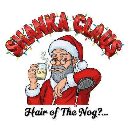SHANKA CLAUS Christmas Sweatshirt - Hair of The Nog?