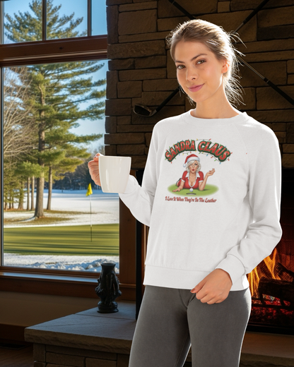 SANDRA CLAUS Sweatshirt - I Love It When They're In The Leather