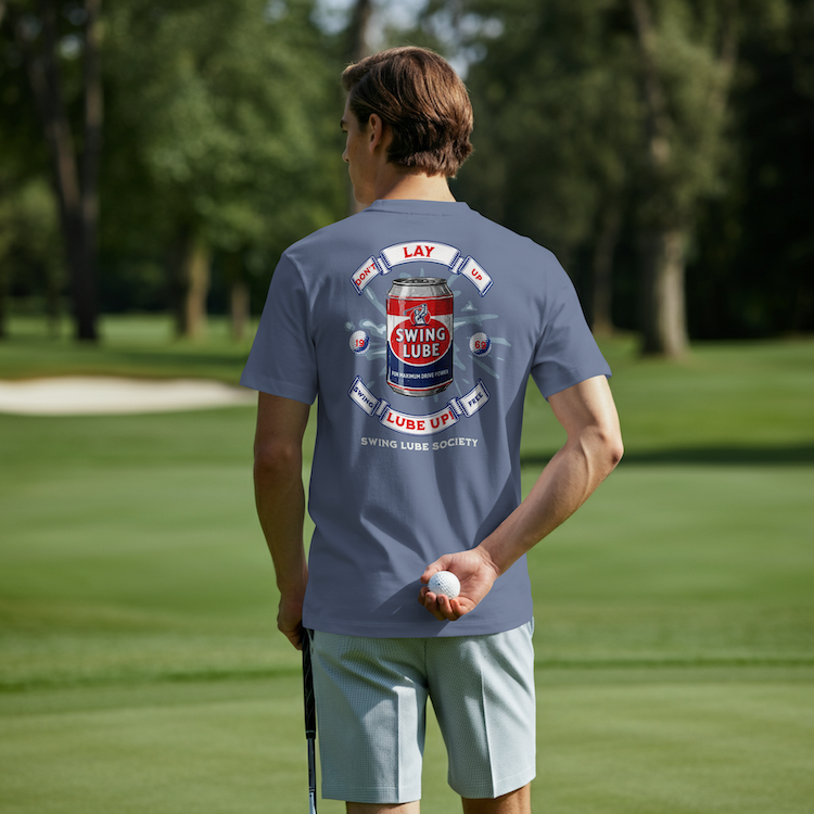Don't Lay Up T-Shirt 1 — Swing Lube Society Signature Apparel