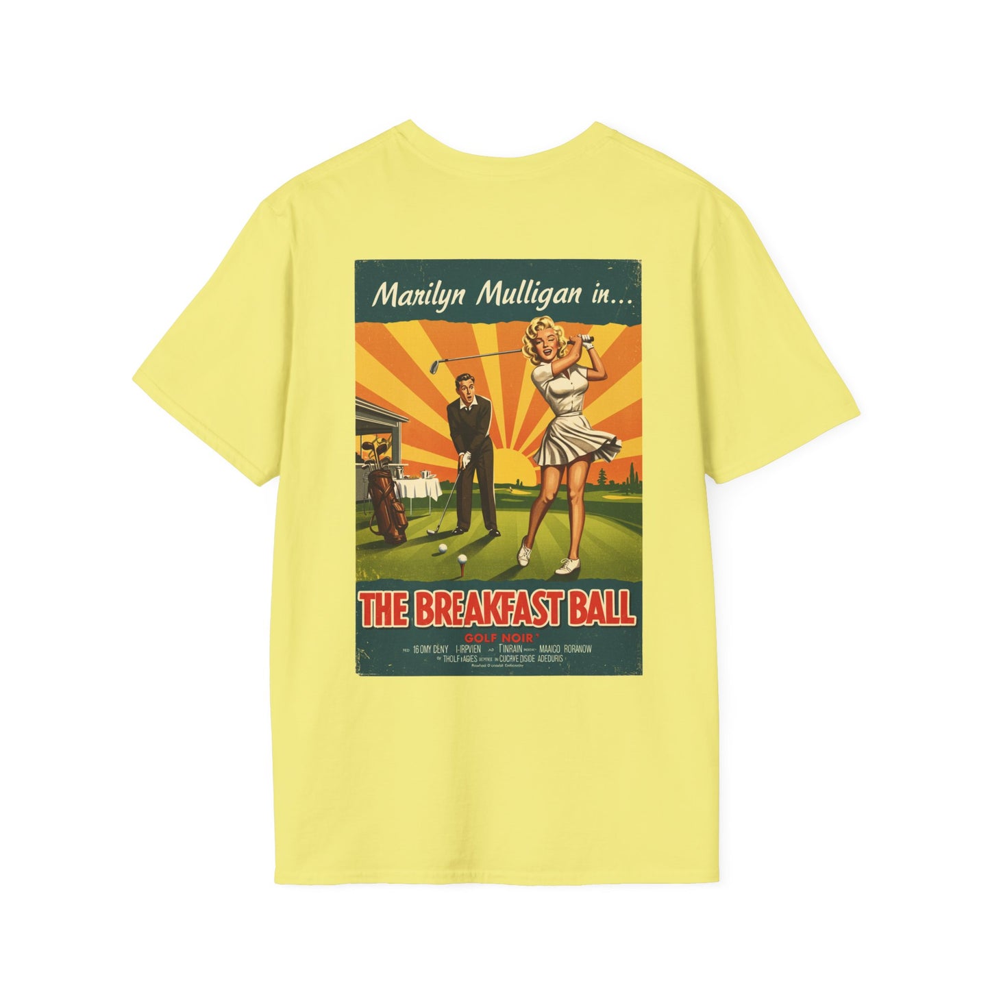THE BREAKFAST BALL T-Shirt - Starring MARILYN MULLIGAN