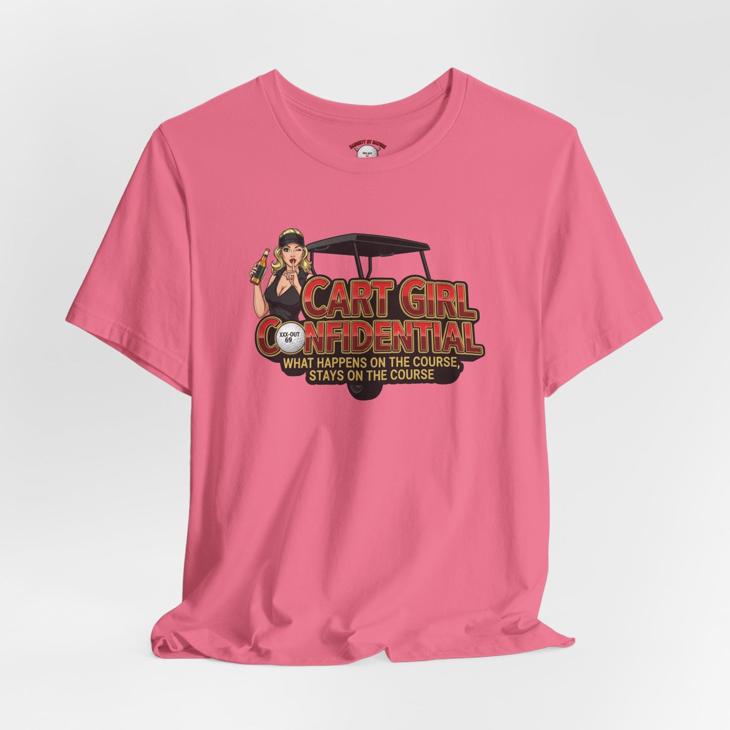 Cart Girl Confidential Tee — XXX-OUT Designs Signature Apparel