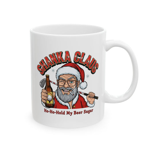 SHANKA CLAUS Holiday Mug - Ho Ho Hold My Beer Sugar