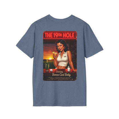 THE 19TH HOLE T-Shirt - Starring BOOZE CART BETTY