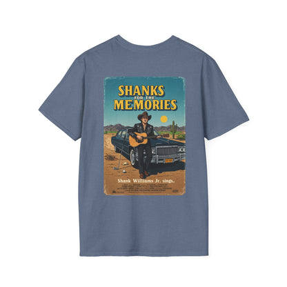 SHANKS FOR THE MEMORIES T-Shirt - Starring SHANK WILLIAMS JR.