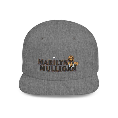 Marilyn Mulligan Flat Bill Snapback Cap